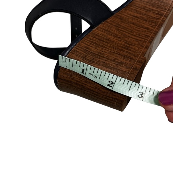 NAUTICA - NWT - SIZE 7.5 - THE DANVERS 7 STYLE - NAVY PLATFORM SANDALS - S6 - Picture 12 of 14